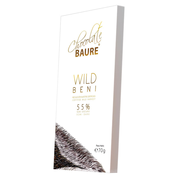 Chocolate Baure Wild Beni Semi Dark 55% Cacao X 70g