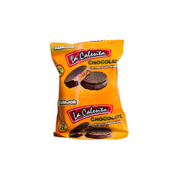 Alfajor Chocolate Clásico La Calesita X 21g