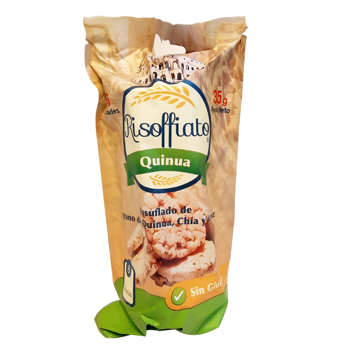 Insuflado de Grano Risoffiato Quinua Sin Gluten X 35g
