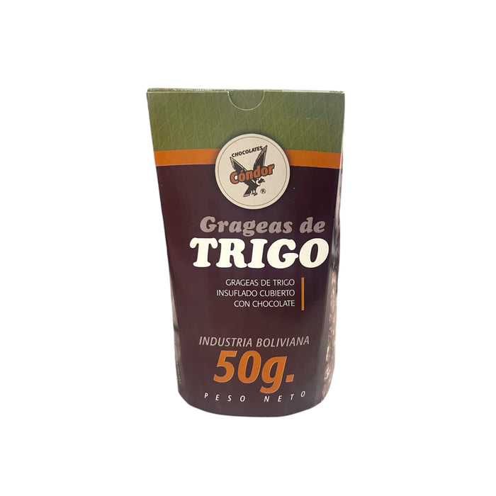 Grageas De Trigo Cubiertas Con Chocolate Condor X 50g