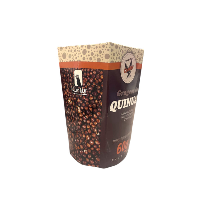 Grageas De Quinua Cubiertas Con Chocolate Condor X 60g