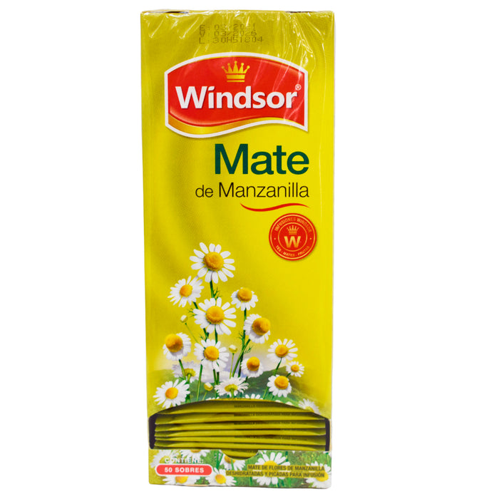 Mate Windsor Manzanilla X 50 Unidades