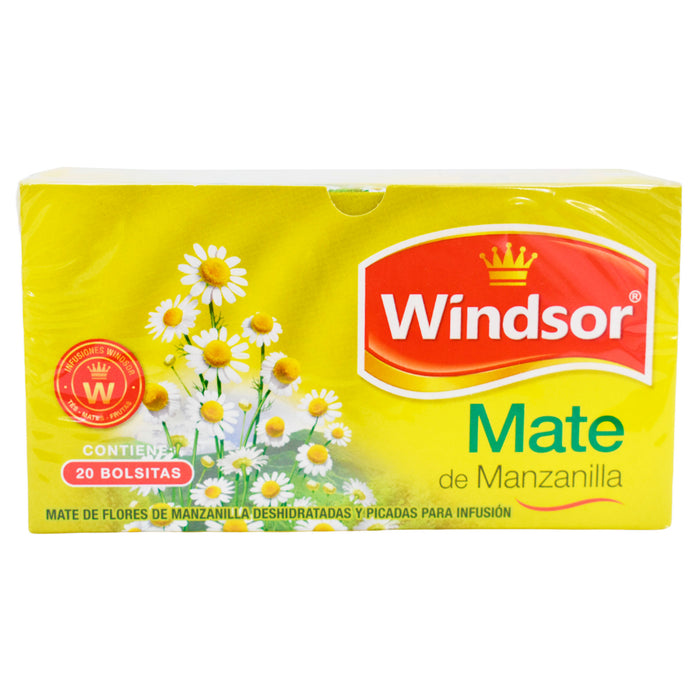 Mate Windsor de Manzanilla X 20 Unidades