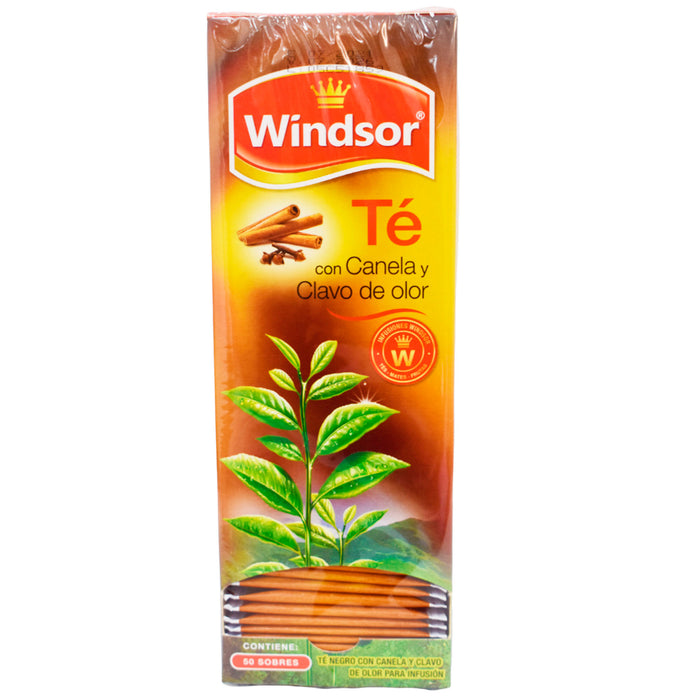 Té Windsor con Canela y Clavo de Olor X 50 Unidades