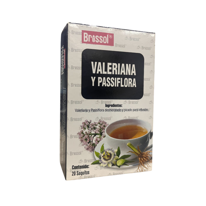 Infusión Brissol de Valeriana y Pasiflora X 20 Sobres