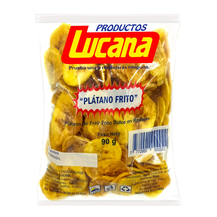 Platano Frito Lucana X 90G