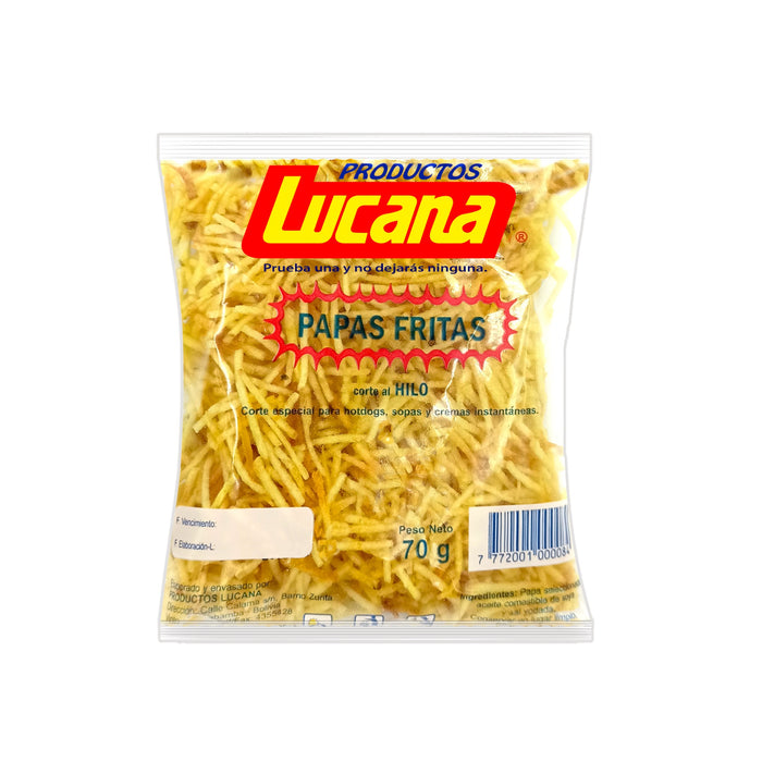 Papas Fritas Lucana Al Hilo X 70G