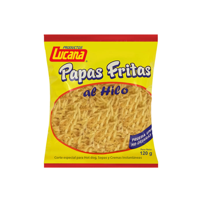 Papas Fritas Al Hilo Lucana X 120G
