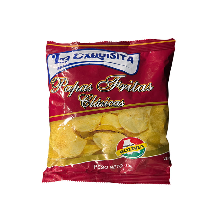 Papas Fritas La Exquisita Clasicas X 30g