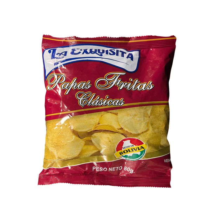 Papas Fritas La Exquisita Clásicas X 80g