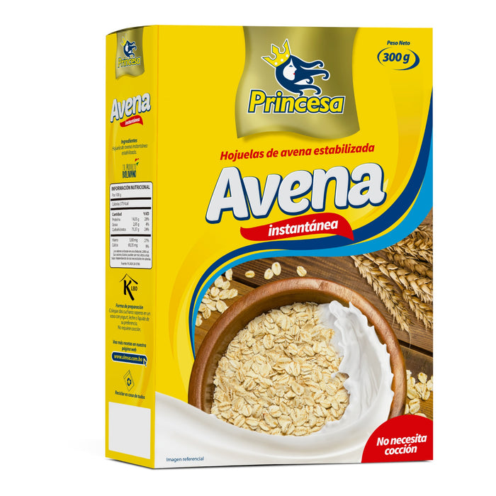 Avena Princesa Instantánea X 300g