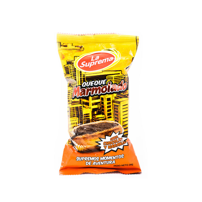 Queque La Suprema Sabor Naranja X 35g