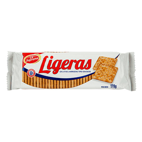 La Suprema Ligeras Galleta Crackers X 170g