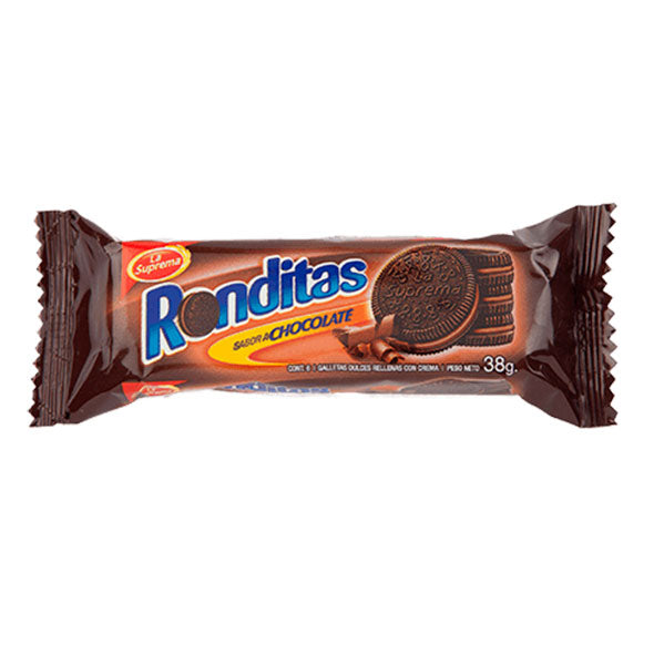 La Suprema Ronditas Galleta Chocolate X 38G
