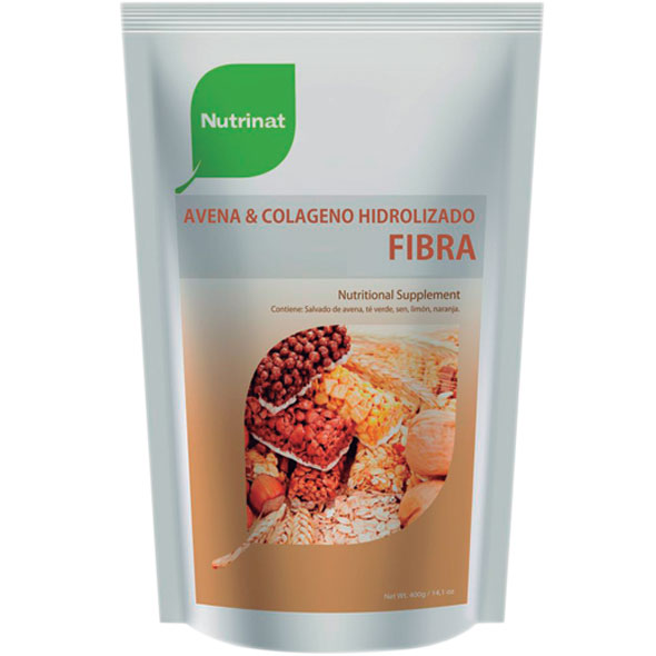 Nutrinat Avena Colágeno Hidrolizado Fibra X 400g