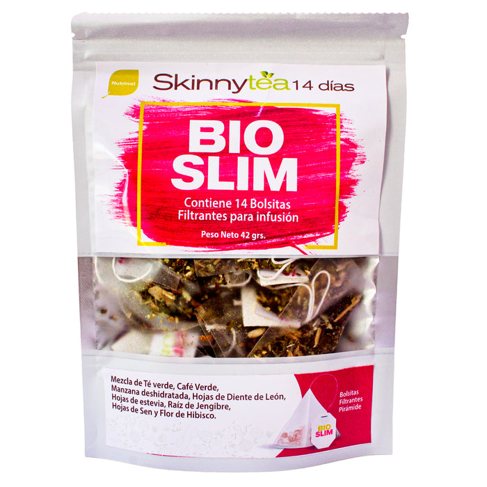 Té Nutrinat Bio Slim Filtrantes para Infusión X 14 Unidades