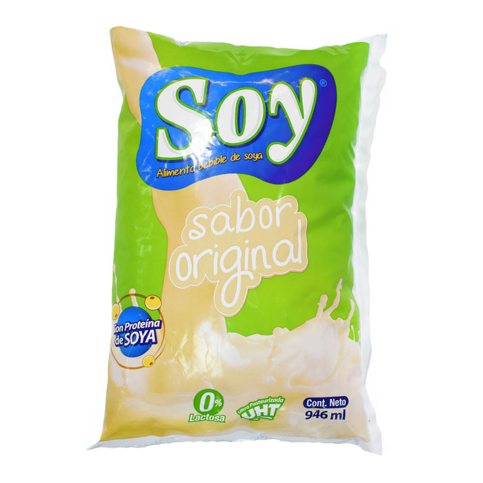 Soy Leche De Soya Natural X 946ml