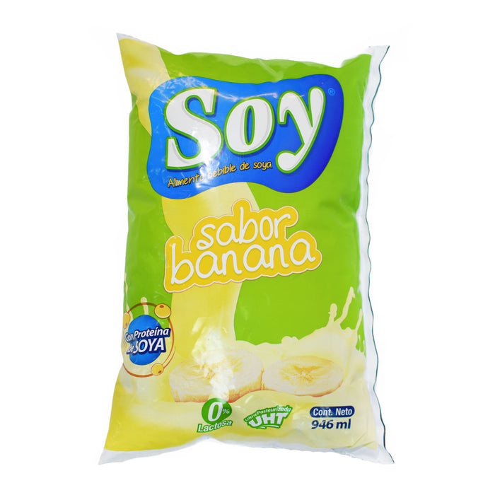 Soy Leche De Soya Sabor A Banana X 946ml