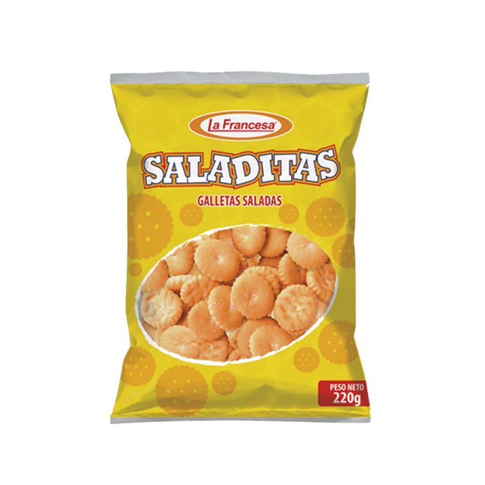 Galletas La Francesa Saladitas Bolsa X 220G