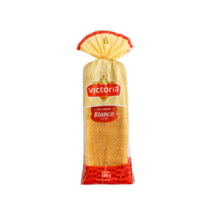 Pan Molde Blanco Victoria Empaquetado X 580G