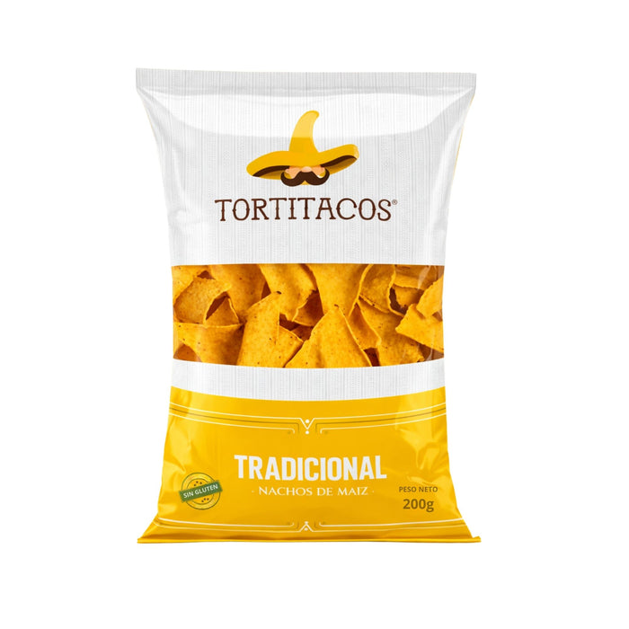Nachos De Maiz Tortitacos Tradicional X 200G