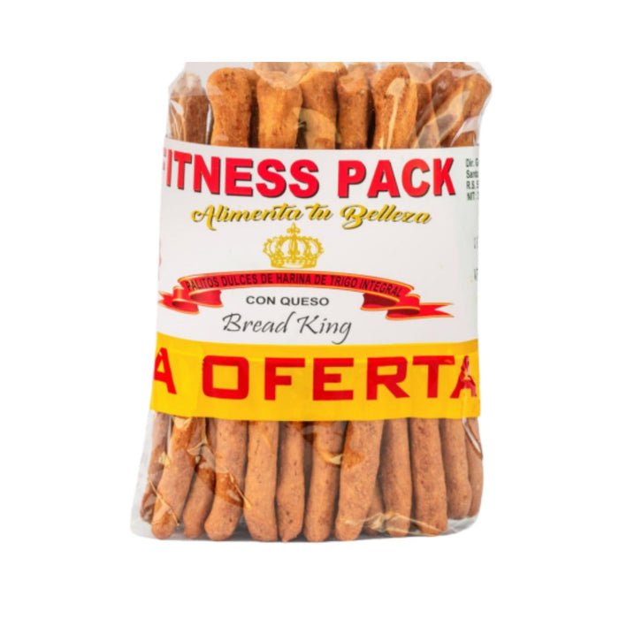 Pack Palitos Integrales Con Queso Bread King Fitness
