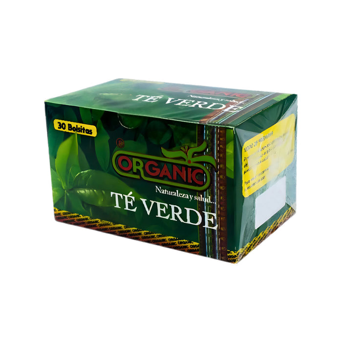 Infusión Organic Té Verde Clásico X 30 Bolsas