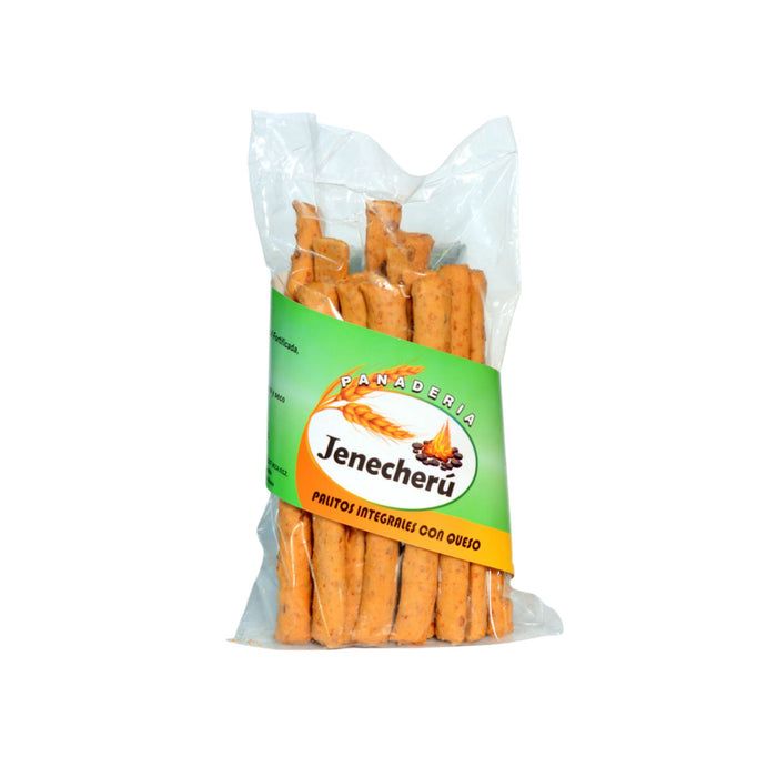 Palitos Integrales Con Queso Jenecheru Empaquetado X 17 Unidades