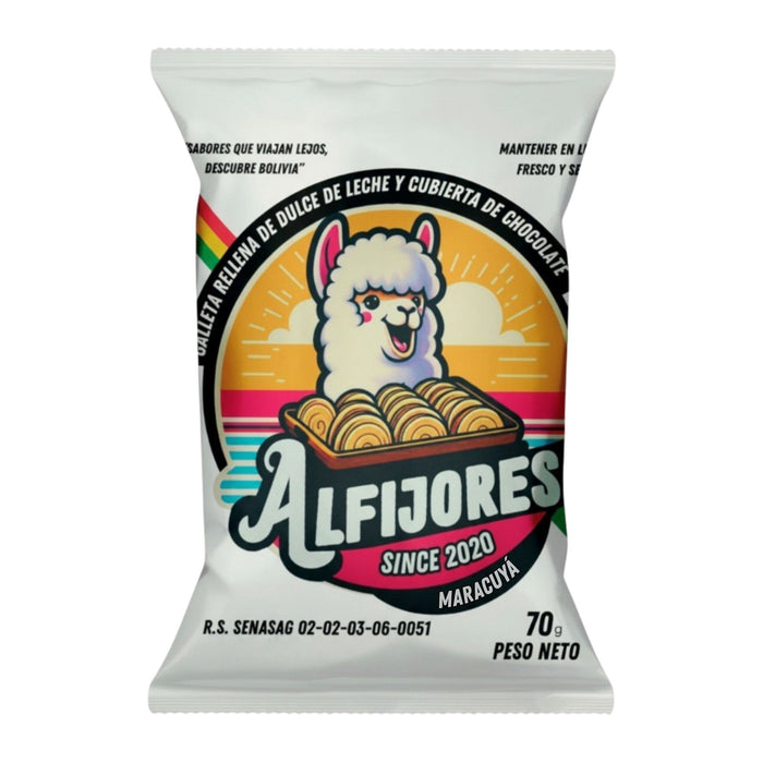 Galleta Rellena Alfijores Maracuyá X 70G