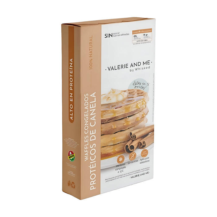 Waffles Valerie Congelados Clásicos Canela X 8 Unidades