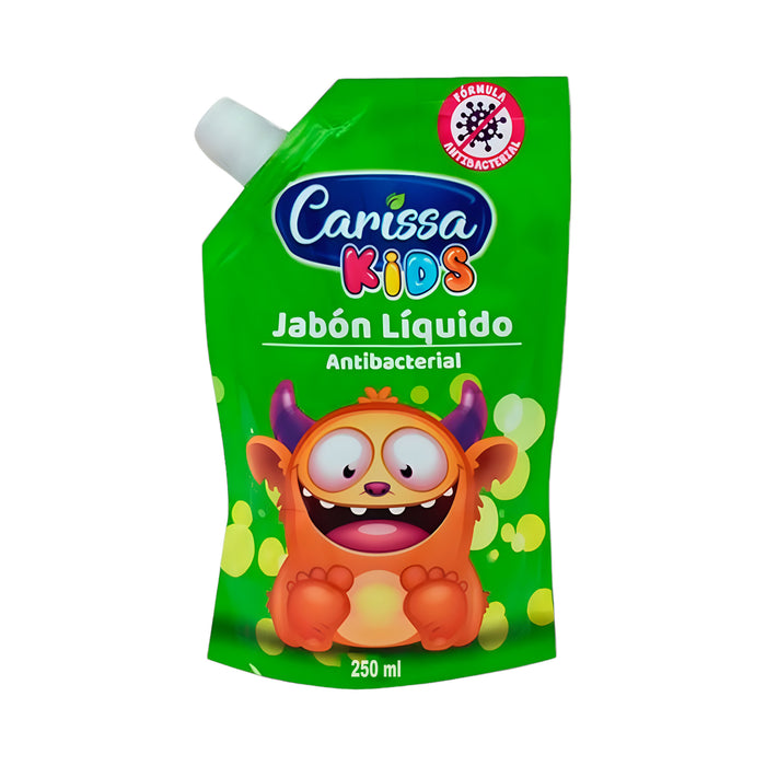 Jabón Líquido Carissa Kids Antibacteriano Doypack X 250Ml