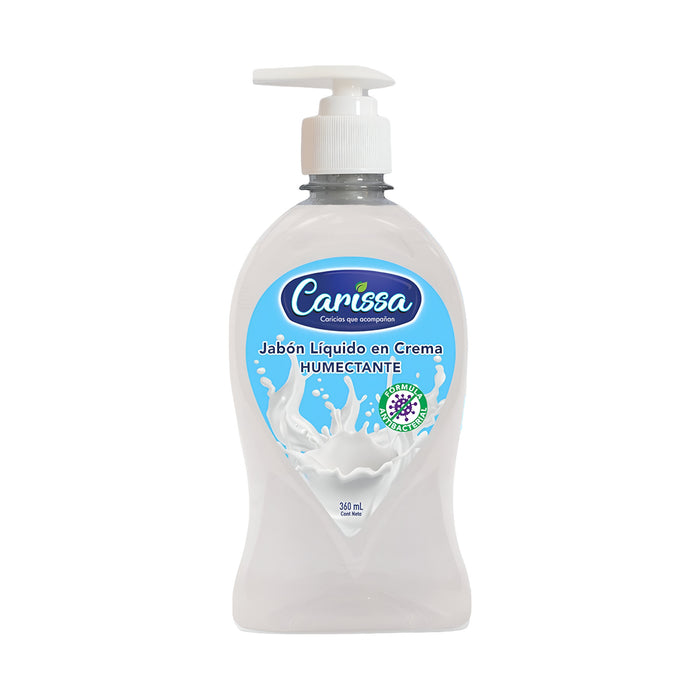 Jabón Liquido Carissa Crema Humectante Con Dosificador X 360Ml