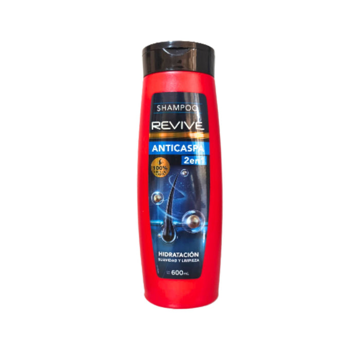 Shampoo Revive Anticaspa Sin Sal 2En1 X 600Ml
