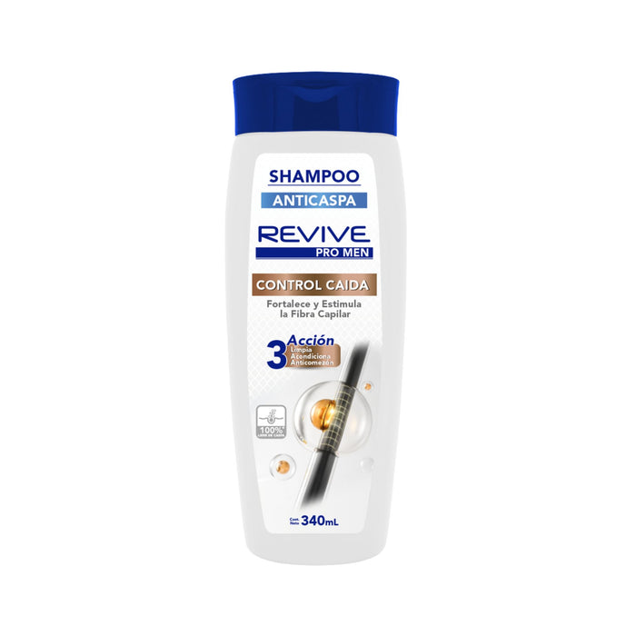 Shampoo Revive Pro Men Control Caída X 340Ml