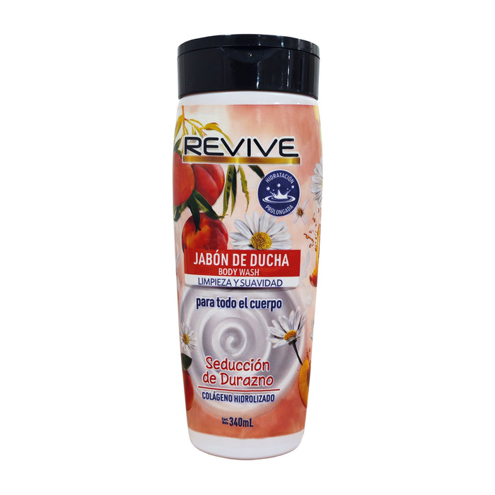Jabon De Ducha Revive Seducción De Durazno X 340Ml