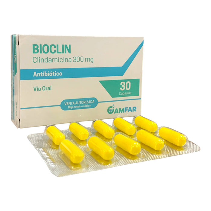 Bioclin Clindamicina 300 Mg X Cápsula