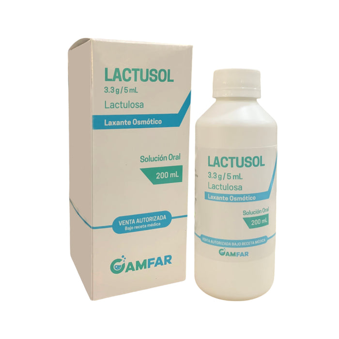 Lactulosa Lactusol 3.3G / 5Ml Solución Oral X 200Ml