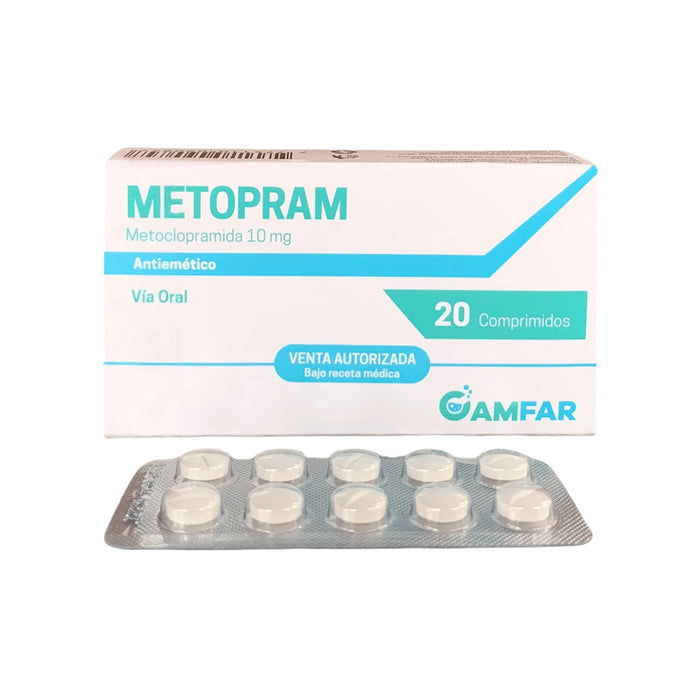 Metopram Metoclopramida 10Mg X Comprimido