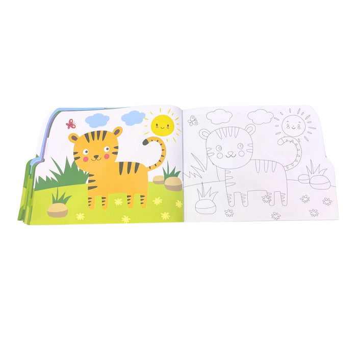 Libro Para Colorear Rito En La Selva X 16 Páginas