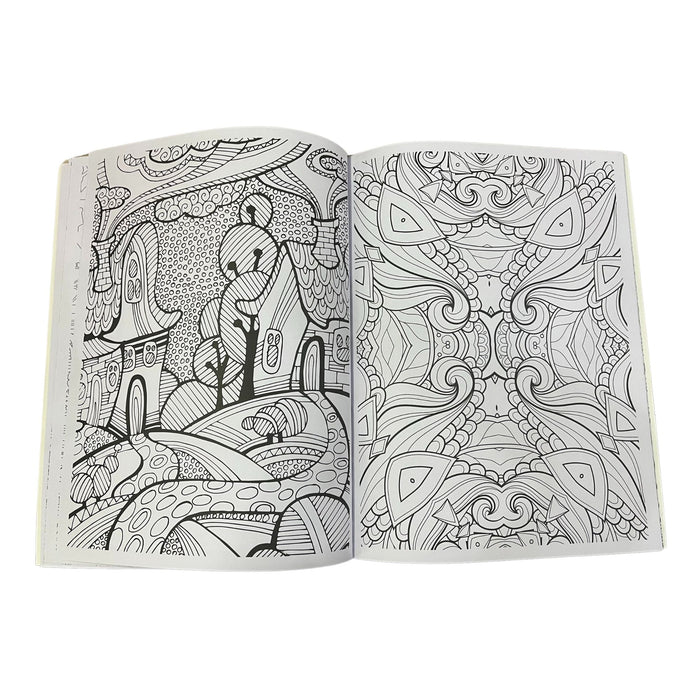 Libro Para Colorear Rito Color Lover Designs The Calm X 24 Páginas