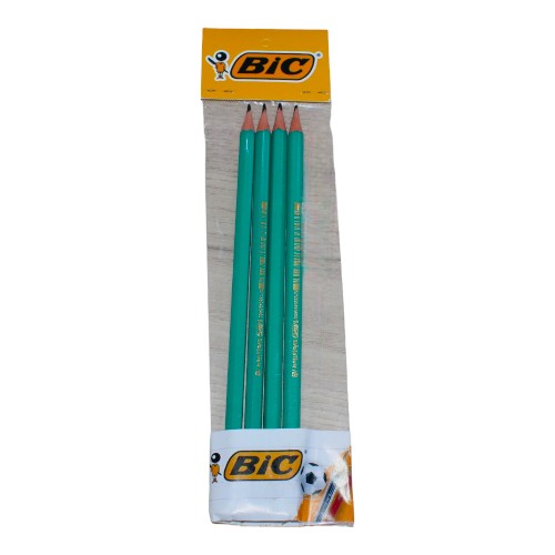 Pack 4 Lápiz Bic Evolution Con Borrador