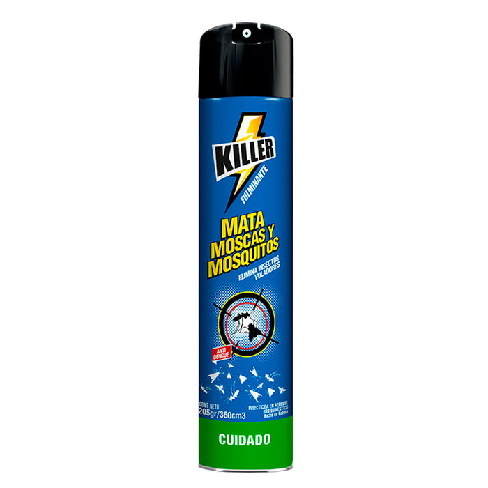 Mata Moscas Y Mosquitos Killer Insecticida X 360Ml