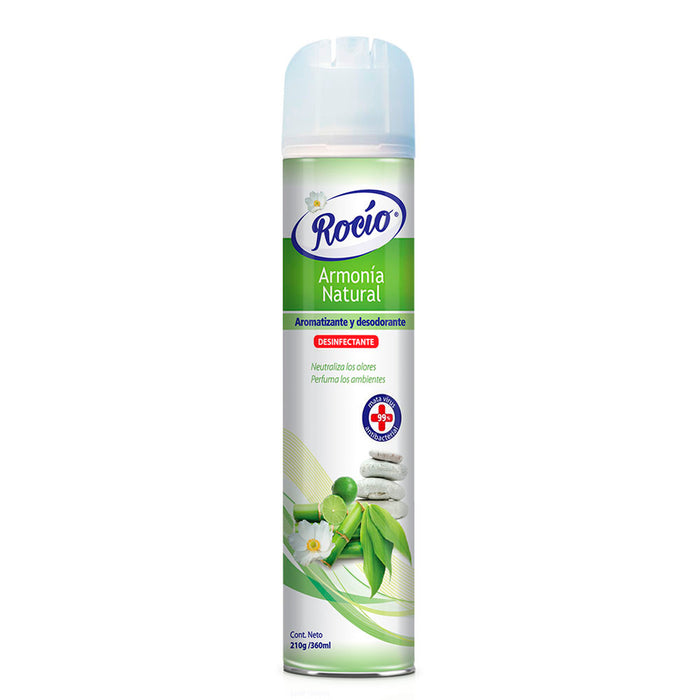 Aromatizante Rocio Armonia Natural Spray X 360Ml