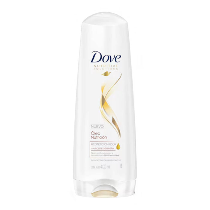 Pack Dove Shampoo / Acondicionador Nutrición & Brillo Oleo + Espejo Led