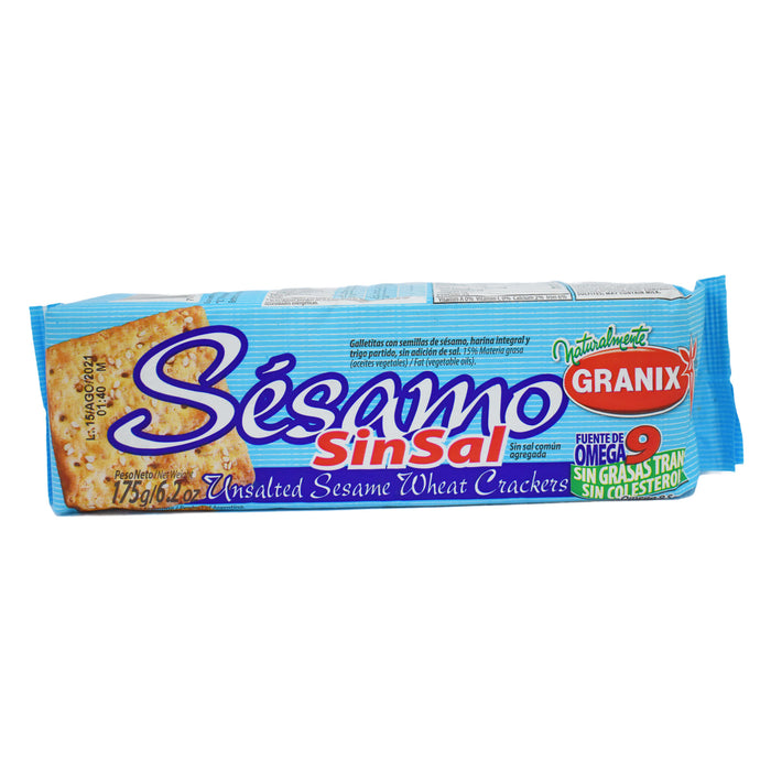 Galletas Granix Sin Sal Agregada Sésamo X 175G
