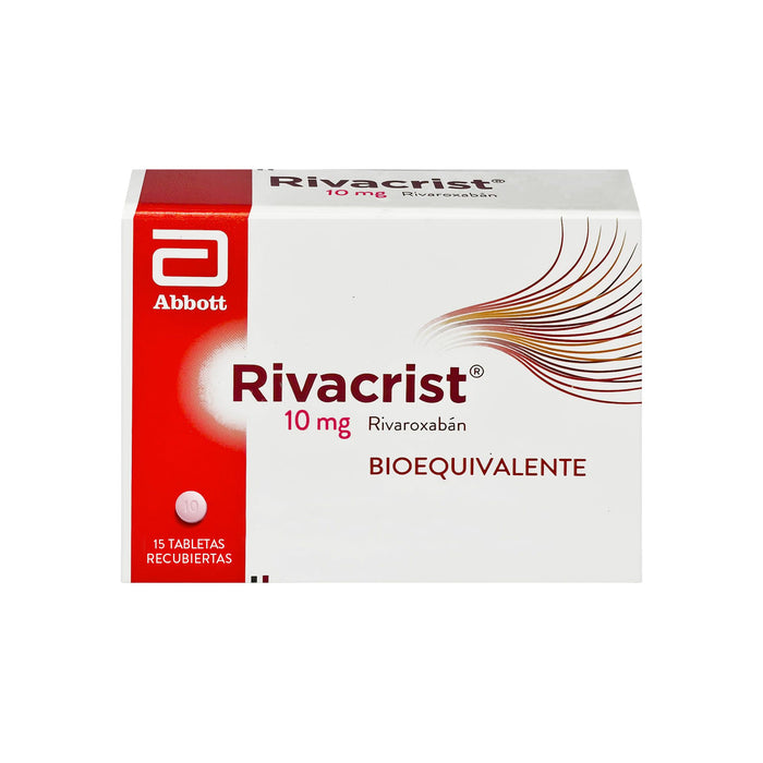 Rivacrist Rivaroxabán 10Mg X Tableta