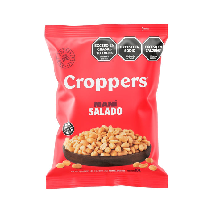 Maní Salado Croppers X 800G