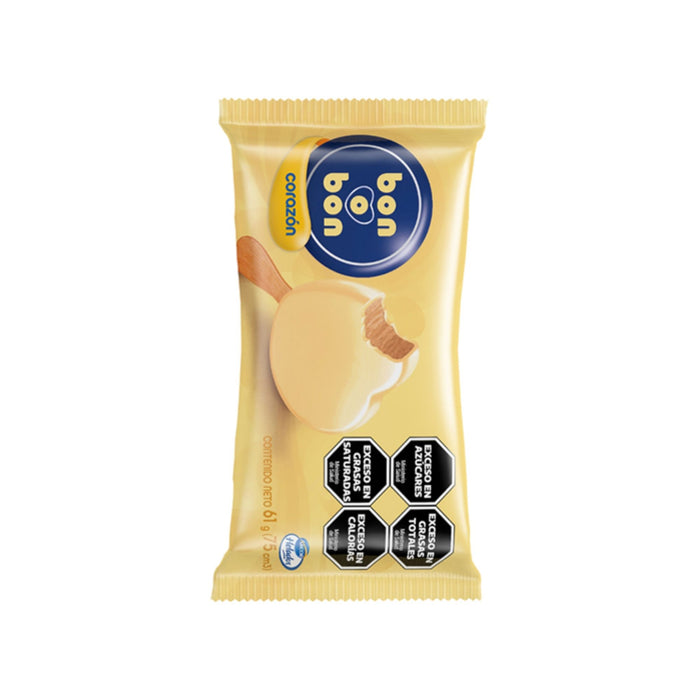 Helado Bon O Bon Corazon Blanco X 51G