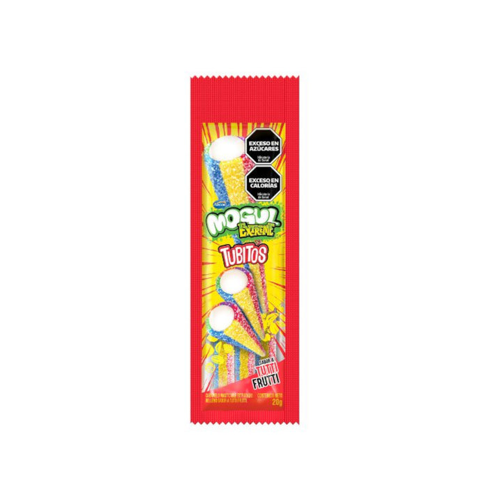 Mogul Extreme Tubitos Tutti Frutti X 20G