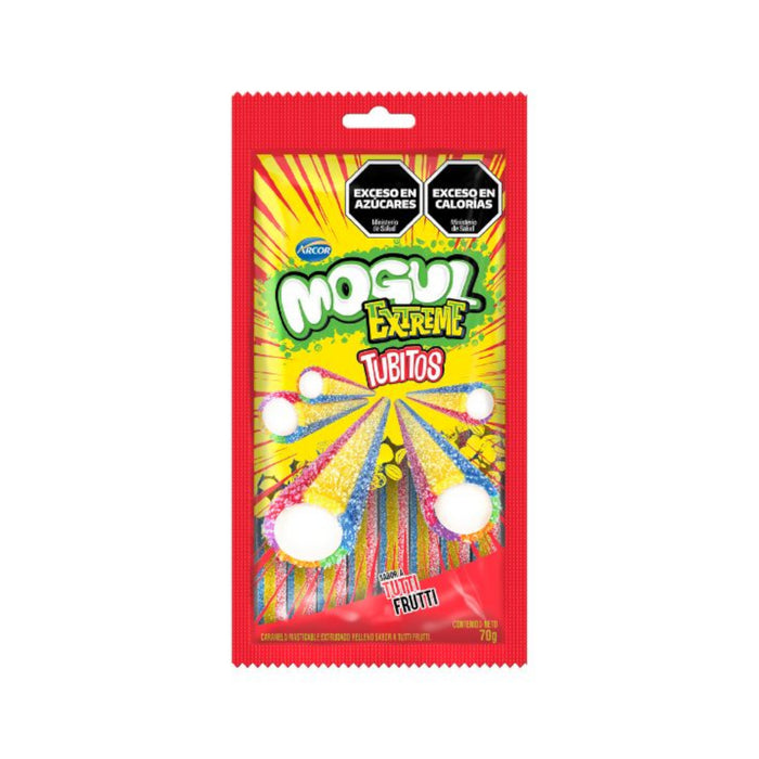 Mogul Extreme Tubitos Tutti Frutti X 70G
